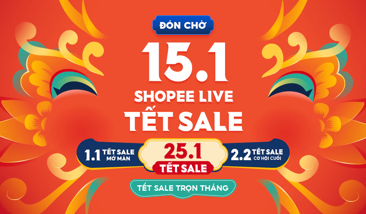 Shopee 15.1: Deal giảm 50%, FreeShip 0Đ, Voucher Xtra 1 Triệu